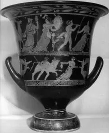KRATER, CALYX (ATHENIAN, RED-FIGURE)