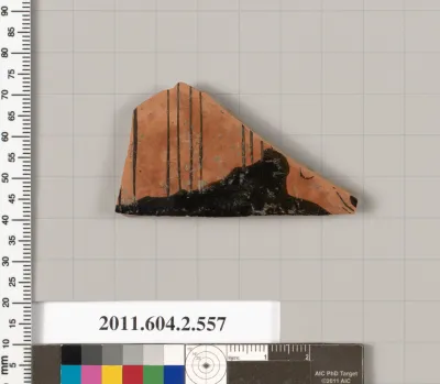 Terracotta fragment of a column-krater (bowl for mixing wine and water)