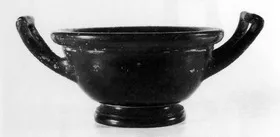 CUP SKYPHOS (ATHENIAN, BLACK GLAZE)