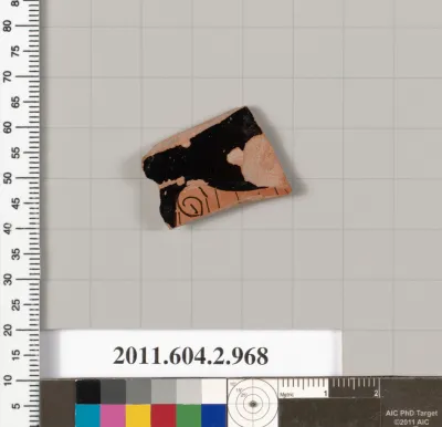 Terracotta fragment of an oinochoe (jug)