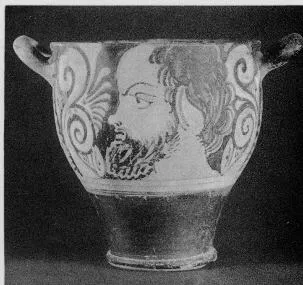 SKYPHOS (ETRUSCAN, RED-FIGURE)