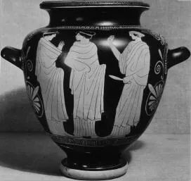 STAMNOS (ATHENIAN, RED-FIGURE)