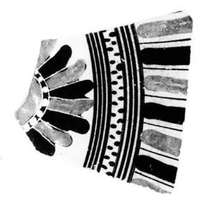CUP, SIANA, FRAGMENT (ATHENIAN, BLACK-FIGURE)