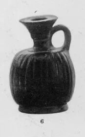 LEKYTHOS, SQUAT (CALENIAN, BLACK GLAZE)