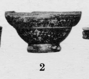 BOWL (ARRETINE, BLACK GLAZE)