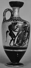 LEKYTHOS (ATHENIAN, BLACK-FIGURE)