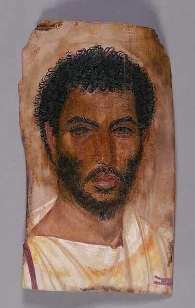Mummy Portrait of a Bearded Man