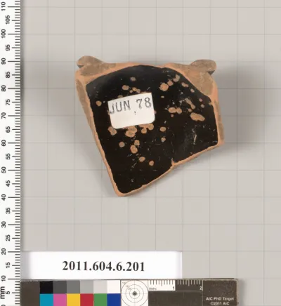 Terracotta fragment of a skyphos (deep drinking cup)