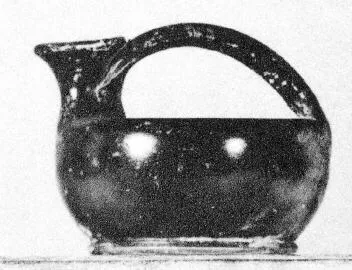 ASKOS (ATHENIAN, BLACK GLAZE)