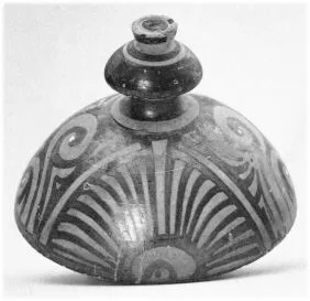 PYXIS LID (SOUTH ITALIAN, APULIAN, RED-FIGURE)