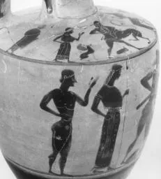 LEKYTHOS (ATHENIAN, BLACK-FIGURE)