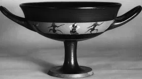 CUP, LITTLE MASTER BAND (ATHENIAN, BLACK-FIGURE)
