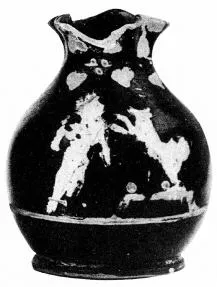 CHOUS (ATHENIAN, BLACK-FIGURE)