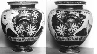 STAMNOS (ATHENIAN, RED-FIGURE)