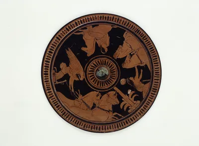 Deckel mit Bronzering (Pyxis mit Deckel, Attische Pyxis mit Deckel)