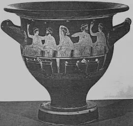KRATER, BELL (ATHENIAN, RED-FIGURE)