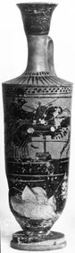 LEKYTHOS (ATHENIAN, BLACK-FIGURE)