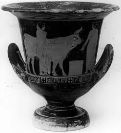 KRATER, CALYX (ATHENIAN, RED-FIGURE)