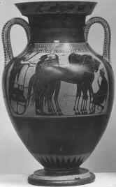 AMPHORA, BELLY, TYPE A (ATHENIAN, BLACK-FIGURE)