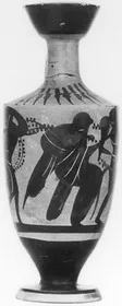 LEKYTHOS, FRAGMENTS (ATHENIAN, BLACK-FIGURE)