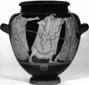 STAMNOS (ATHENIAN, RED-FIGURE)
