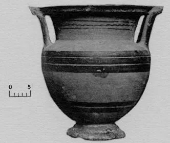 KRATER, COLUMN (MESSAPIAN)