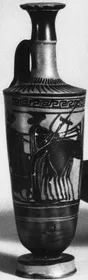 LEKYTHOS (ATHENIAN, BLACK-FIGURE)