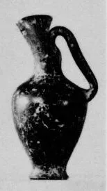 OINOCHOE (ETRUSCAN, BLACK GLAZE)