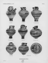 STIRRUP JAR (CYPRIOT, MYCENAEAN STYLE)
