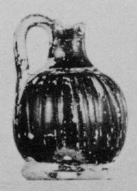 LEKYTHOS, SQUAT (ATHENIAN, BLACK GLAZE)