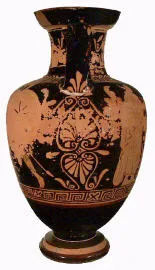 AMPHORA, NECK (ATHENIAN, RED-FIGURE)