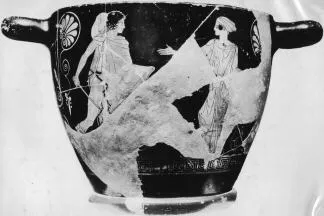 SKYPHOS (ATHENIAN, RED-FIGURE)