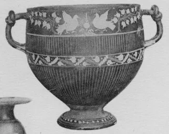 KANTHAROS (SOUTH ITALIAN, GNATHIAN, BLACK GLAZE)
