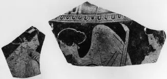 LOUTROPHOROS, FRAGMENT (ATHENIAN, RED-FIGURE)
