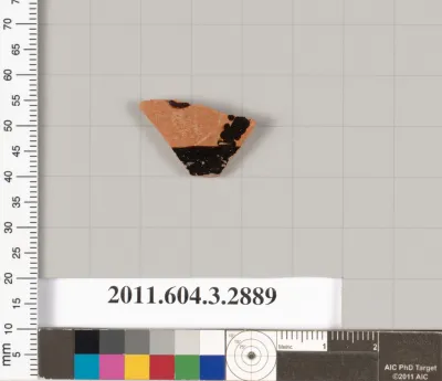 Terracotta fragment of an oinochoe  (jug)?