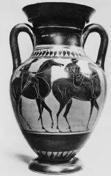 AMPHORA, BELLY, TYPE B (ATHENIAN, BLACK-FIGURE)