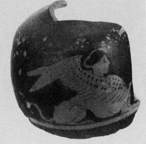 LEKYTHOS, SQUAT, FRAGMENT (ATHENIAN, RED-FIGURE)