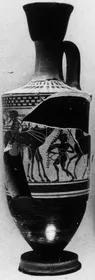 LEKYTHOS (ATHENIAN, BLACK-FIGURE)