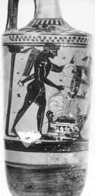 LEKYTHOS (ATHENIAN, BLACK-FIGURE)