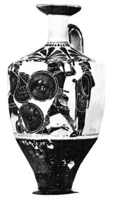LEKYTHOS (ATHENIAN, BLACK-FIGURE)