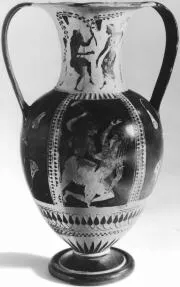 AMPHORA, NECK (ATHENIAN, RED-FIGURE)