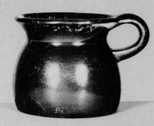 MUG (ATHENIAN, BLACK GLAZE)