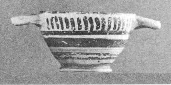SKYPHOS (CORINTHIAN, BLACK PATTERN)