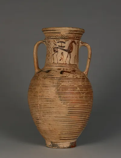 Attic Geometric Amphora