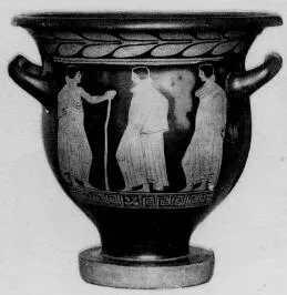 KRATER, BELL (SOUTH ITALIAN, LUCANIAN, RED-FIGURE)