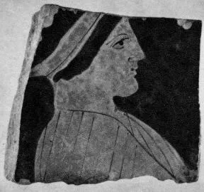 KRATER, CALYX, FRAGMENT (ATHENIAN, RED-FIGURE)