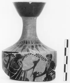 LEKYTHOS, FRAGMENT (ATHENIAN, BLACK-FIGURE)