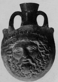FIGURE VASE (GREEK)