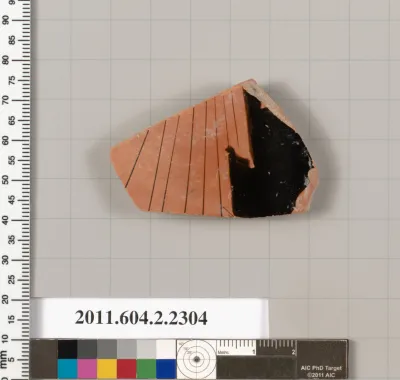 Terracotta fragment of a krater (bowl for mixing wine and water)?