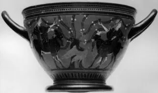 SKYPHOS (ATHENIAN, BLACK-FIGURE)